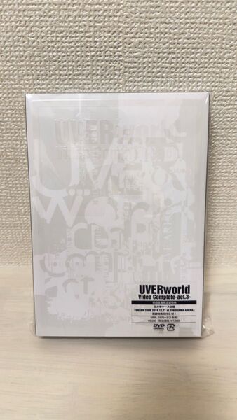 UVERworld/VIDEO COMPLETE-ACT.3-〈初回生産限定盤〉