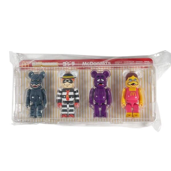 マクドナルド BEARBRICK ゴジラ コラボ フィギュア