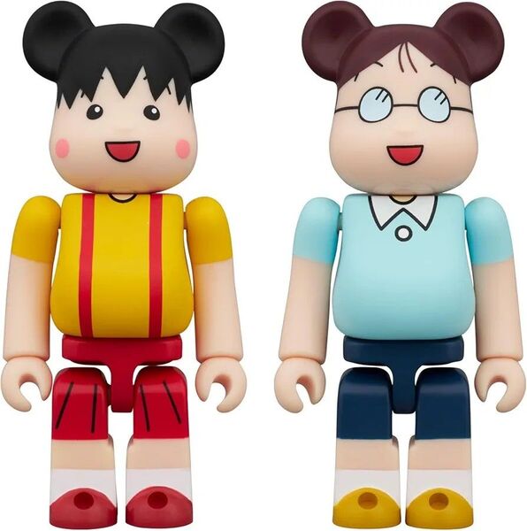 ベアブリック BE@RBRICK まる子 & たまちゃん 『ちびまる子ちゃん』