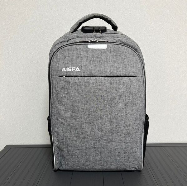 【AISFA】パスワードロック付き リュックサック PCバック ビジネスリュック