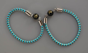  Pachi guard bracele [.. star (se- man )] onyx 2 pcs set 