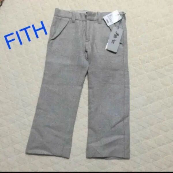 ★新品★FITH WORKS ウール混パンツ 100