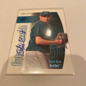 Steve Kent RC 2002 UD SP Authentic RC auto Blue /125