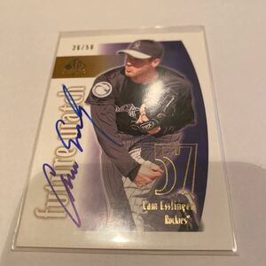 Cam Esslinger RC 2002 UD SP Authentic RC auto Gold /50