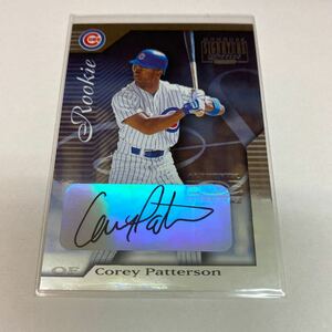 Corey Patterson RC 2001 Donruss Signature RC auto /330