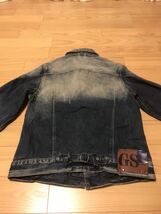 良品☆G-STAR RAW／ジースター ロウ サイズS ヴィンテージウォッシュVINTAGE USED加工 デニムARCジャケット 3D&シンチバック付 ジージャン_画像7