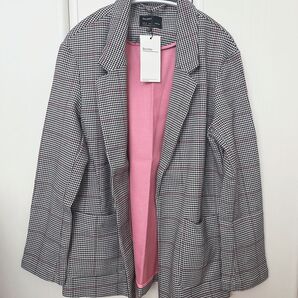 チェックジャケット