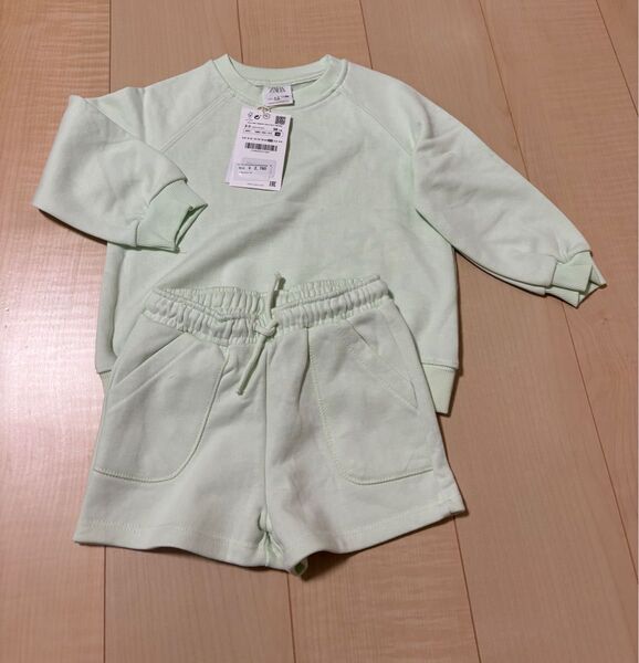 新品未使用 タグ付き ZARA セットアップ スエット