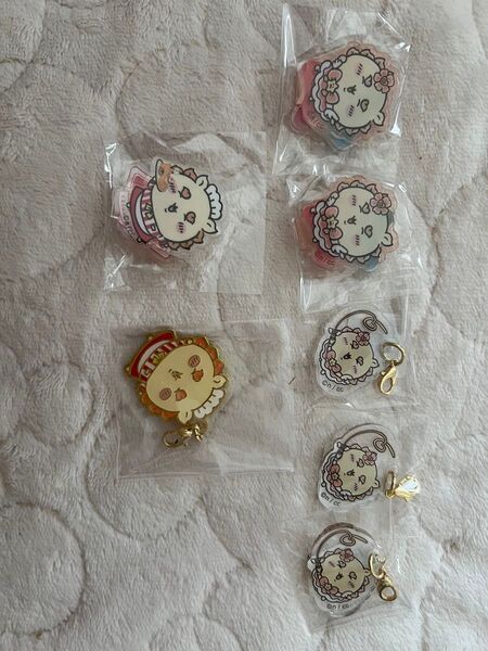 超まじかるちいかわ アクリルスタンド アクリルチャーム ちいかわレストラン メタルチャーム シーサー 7点まとめて