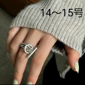 指輪 14~15号 シルバー 925 おしゃれ レディース 新品