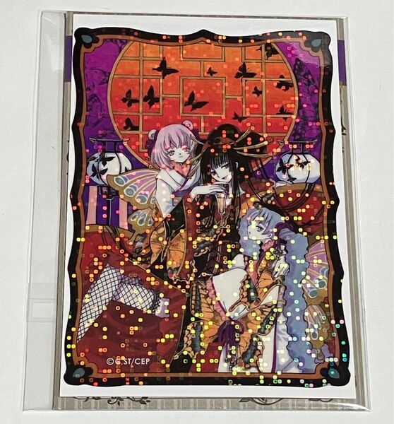 CLAMP展 トレーディングきらきらクリアステッカー xxxHOLiC ホリック 侑子