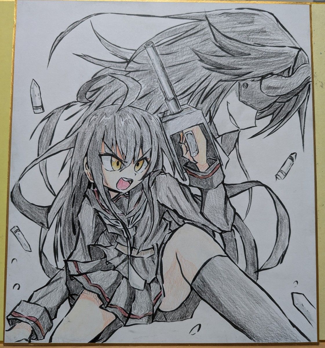 直筆色紙 艦これ 皐月 艦隊これくしょん|Yahoo!フリマ(旧 直筆色紙 艦これ 皐月 艦隊これくしょん|Yahoo!フリマ(旧