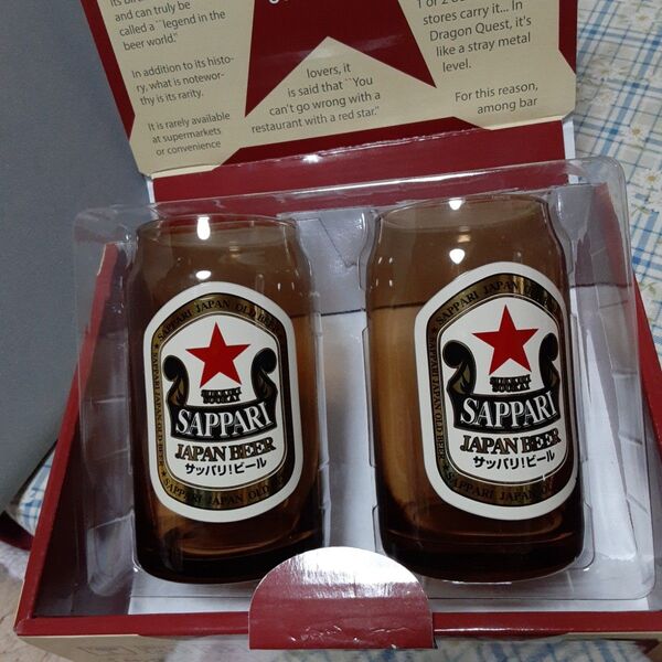 缶型ビールジョッキーグラス
