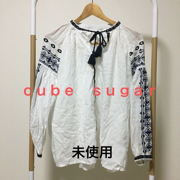 cube sugar/オーバーブラウス 未使用