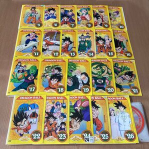 ドラゴンボール DVD 22本 (全26巻 抜け巻あり)