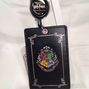 USJ ハリーポッター リール式 パスケース ブラック