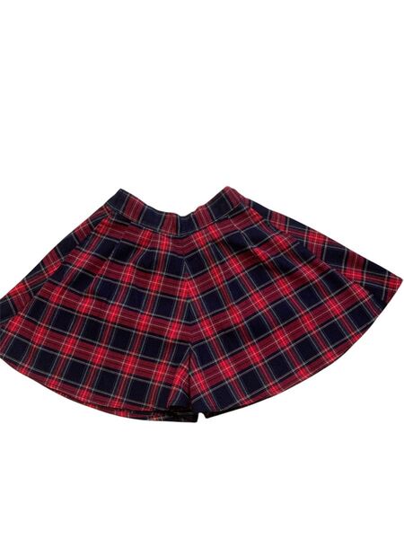 MPS チェックのフレアキュロット 120cm