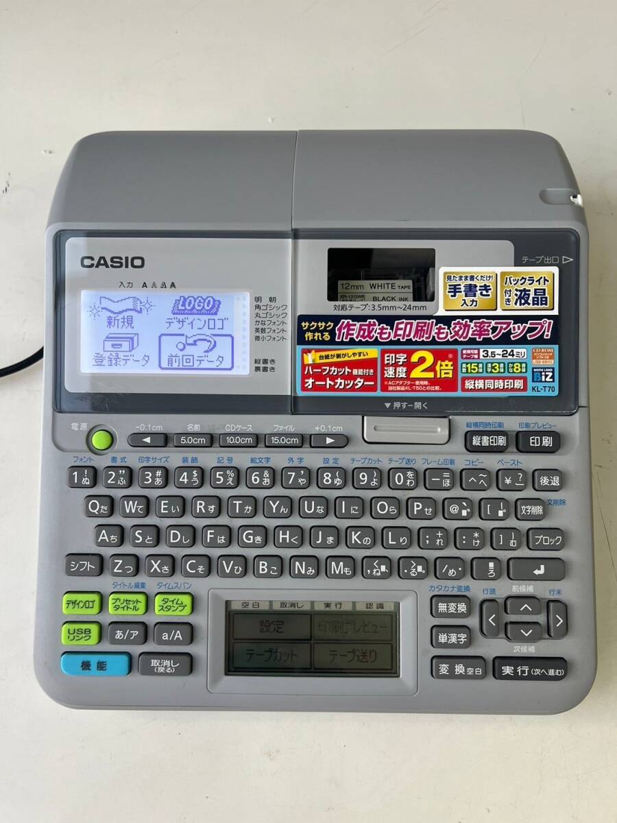 Yahoo!オークション -「カシオ ネームランド kl-t70」の落札相場 Yahoo!オークション -「カシオ ネームランド kl-t70」の落札相場