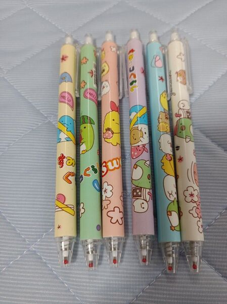 すみっコぐらし ボールペンセット 6本
