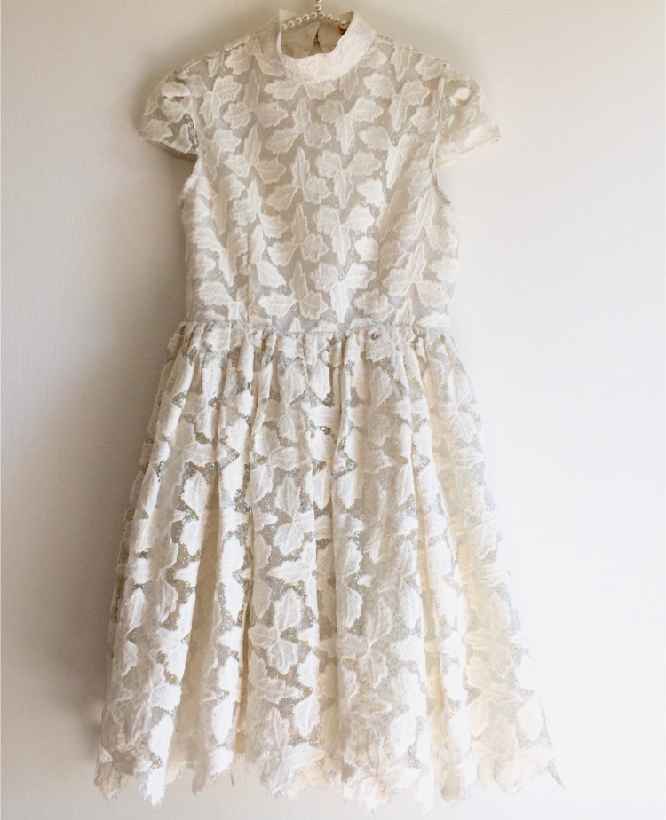 新品 アリスアンドオリビア alice+olivia ワンピース ホワイト