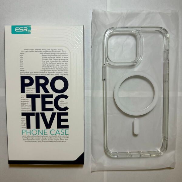 ESR iPhone 13 Pro Max クリアケース MagSafe対応