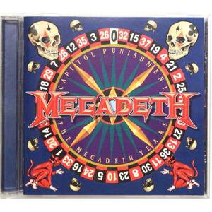 Megadeth / Capitol Punishment The Megadeth Years ◇ メガデス / キャピトル・パニッシュメント ザ・メガデス・イヤーズ ◇ 国内盤 ◇