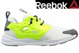 即決は送料無料 新品2016年ReebokフューリーライトV69441蛍光イエロー28cmジャッキーチェン復刻クラシックFURYLITEリーボック