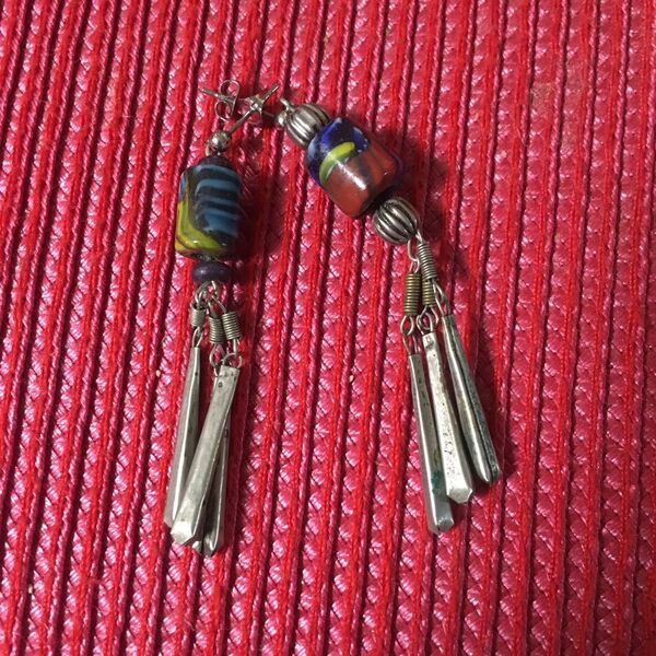 アジアンチック ピアス (キャッチのみ交換済み)