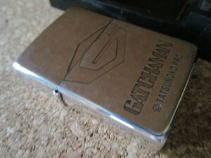 ZIPPO 『GATCHAMAN 科学忍者隊ガッチャマン』1996年6月製造 タツノコプロ SFアニメ 秘密結社ギャラクターオイルライター ジッポ 廃版激レア