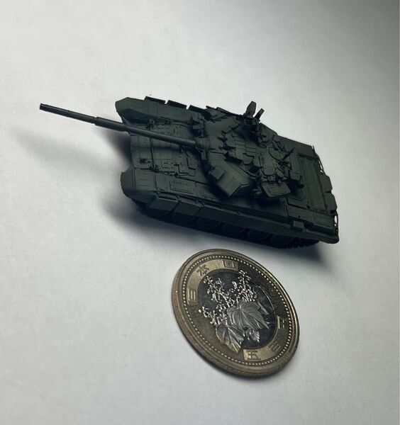 1/144 T-90A 戦車 レジンキット完成品 ロシア ウクライナ ワールドタンクミュージアム