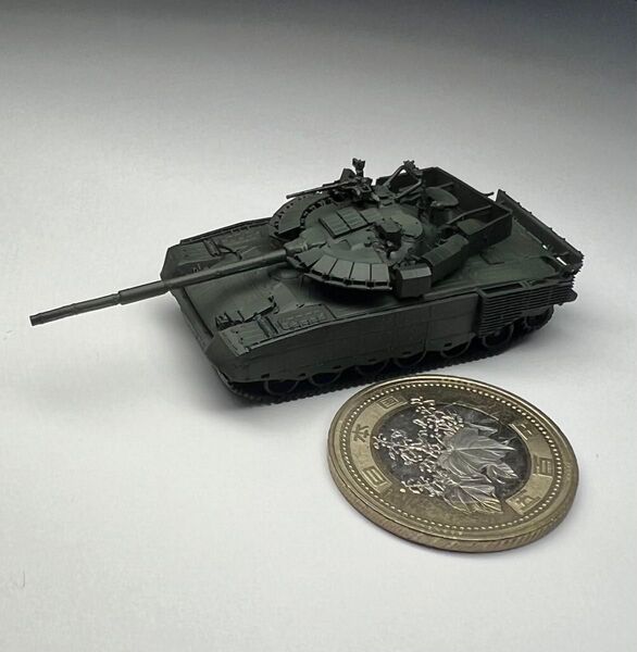 1/144 T-80BVM 戦車 レジンキット完成品 ロシア ウクライナ軍 ワールドタンクミュージアム