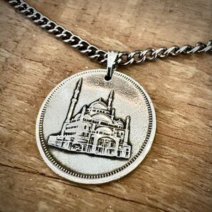 エジプト硬貨 10ピアストル コインネックレストップ