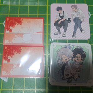 鈴丸みんた Love Sparkle カフェ エモカフェ コースター2枚、パフェカード2枚、4点セット