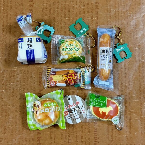 パン ミニチュアスクイーズ 6個まとめ売り