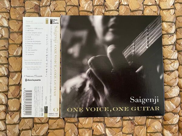 Saigenji(サイゲンジ)/ONE VOICE,ONE GUITAR 弾き語りアルバムCD 紙ジャケット仕様