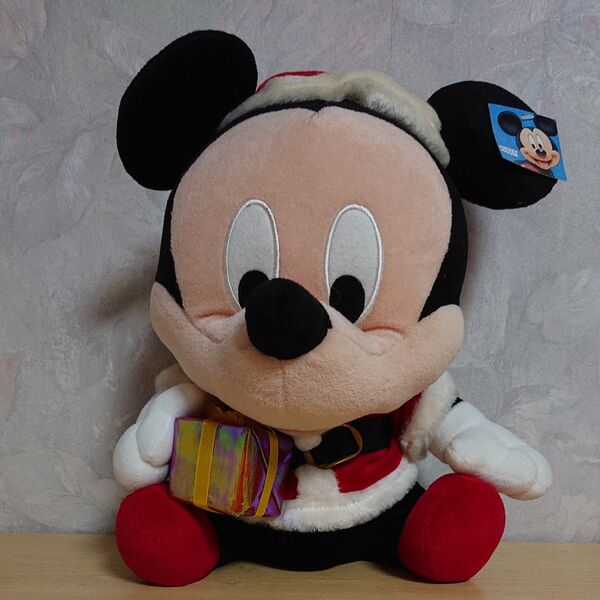 Disney ミッキーマウス ぬいぐるみ サンタクロース