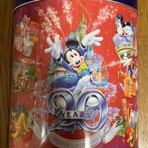 【20周年】ディズニー チョコクランチ 空缶