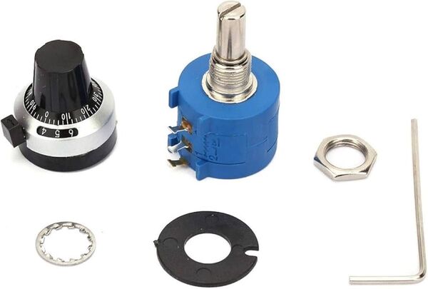 ポテンショメータ 可変抵抗器 3590S-2-501L 2W 500Ω 電圧出力 分圧器