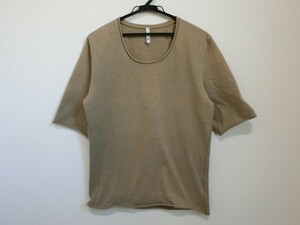 (32514)Battalion バタリオン Tシャツ カットソー カーキベージュ M USED