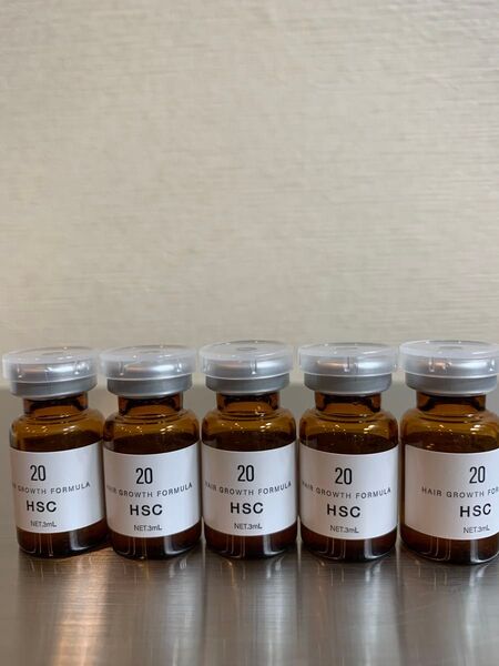 強髪プログラム HSC20%ヒト幹細胞培養液3ml×5