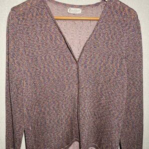 【美品】CHAT CHARMANT・カーディガン・レインボー・M