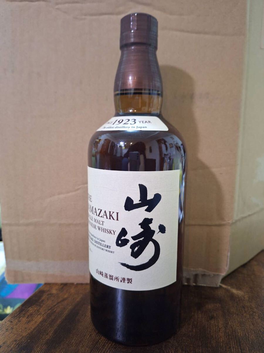 Yahoo!オークション -「サントリー 山崎 43% 700ml 箱なし Yahoo!オークション -「サントリー 山崎 43% 700ml 箱なし