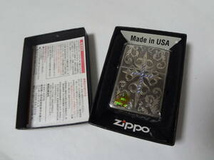 スワロクロス NIBN ニッケルブラック ZIPPO 展示未使用品