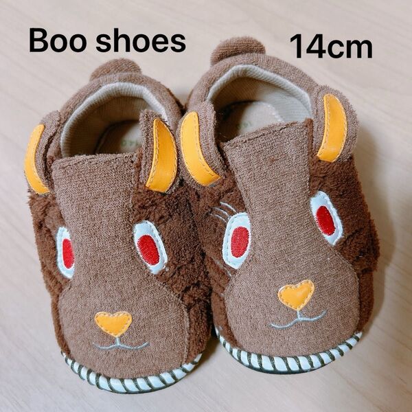 【新品未使用】booshoes 14cm うさぎ BOOFOOWOO 靴 kids シューズ ベビー スニーカー