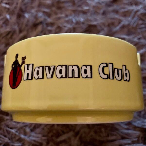 【希少非売品】Havana Club 灰皿 アッシュトレイ (陶器製) キューバ ハバナ キューバ