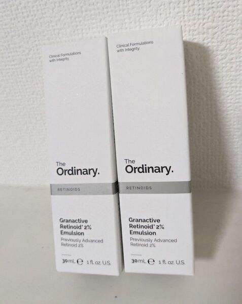 新品未開封 2本セット ジ オーディナリー グラナクティブ レチノイド 2% 30ml