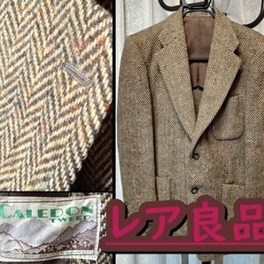 激レア極上◆アイルランド ツイード ヴィンテージ テーラードジャケット COLEDON TWEED /スコットランド 60,70,80,90's コレクター 一管5