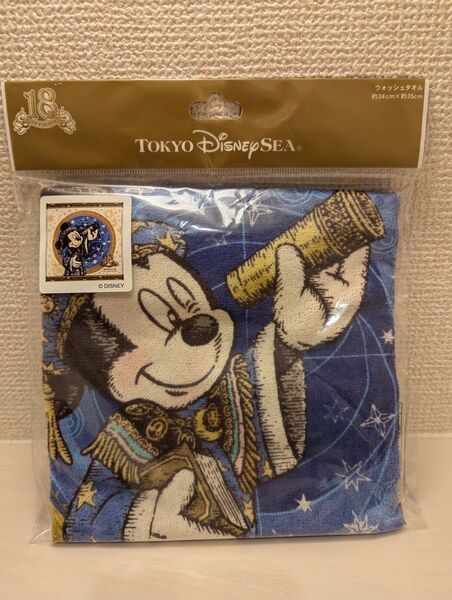東京ディズニーシー 18周年 ウォッシュタオル