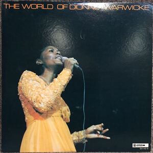 【JPN盤/レア/Soul/美盤(EX+)/LP】dionne warwicke ディオンヌ ワーウィック - the world of dionne warwicke / 試聴検品済