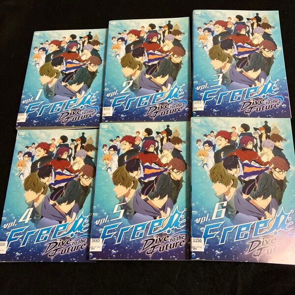 Free! Dive to the Future 全6枚 第0話〜第12話 最終 全巻セット DVD